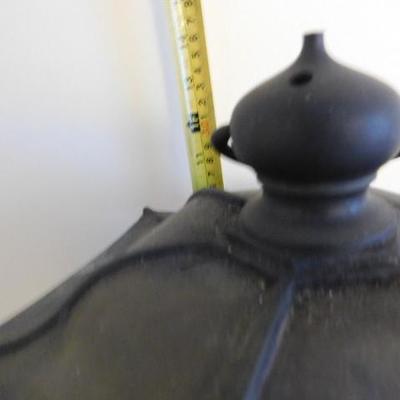 Vintage Cast Iron Fancy Roof Pagoda Tea Light Lantern 12