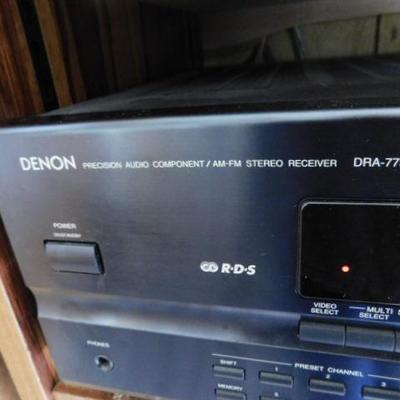 Denon Precision Audio AM-FM Stereo Receiver DRA 775RD