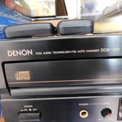 Denon DCM-560 Audio Component 5 Disc CD Changer