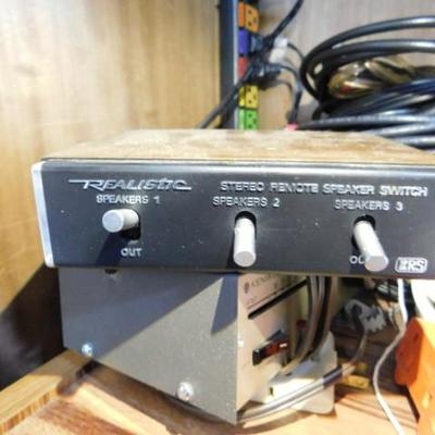 Realistic Stereo Remote Speaker Switch