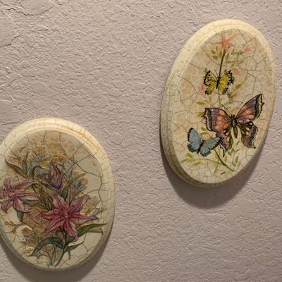 Butterfly and flower art