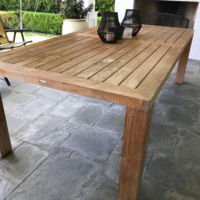 Gloster Square Dining Patio Table Outdoor Furniture 45 X 93 X 29 Estatesales Org
