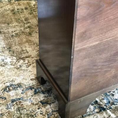 Antique Baker Furniture Four Drawer Flip Top Chest of Drawers 30â€W x 15â€D x 30â€H