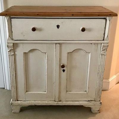 Vintage Oak Top Cabinet