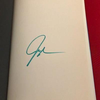 John Green The Fault In Our Stars Autographed Hardcover Book