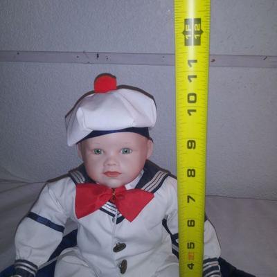 1988 Ashton Drake â€œMatthewâ€ Sail Boy Porcelain Doll