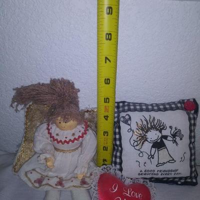 Angel Doll and Pillow
