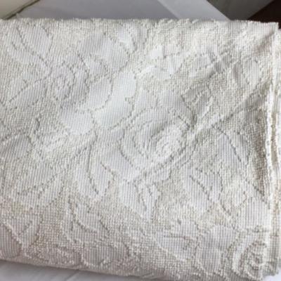LOT# 563 Vintage Chenille Bedspread
