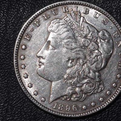 1896 P Morgan Dollar