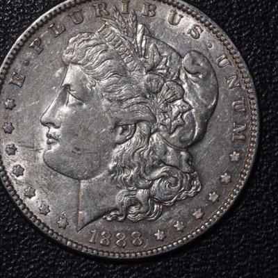 1888 P Morgan Dollar   141