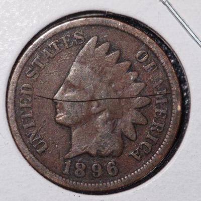 1896 Indian Head Penny  143