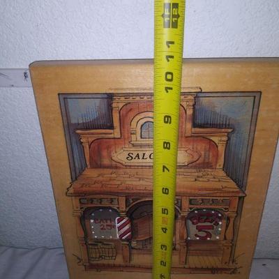 Wood Wall Art "Saloon"