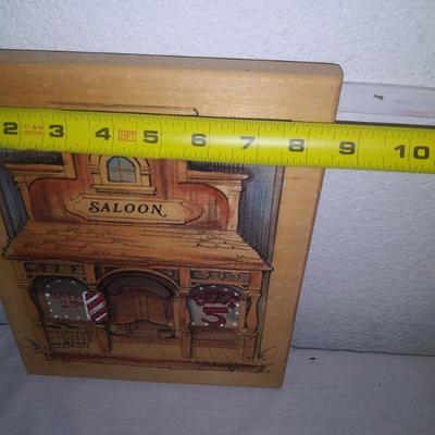 Wood Wall Art "Saloon"