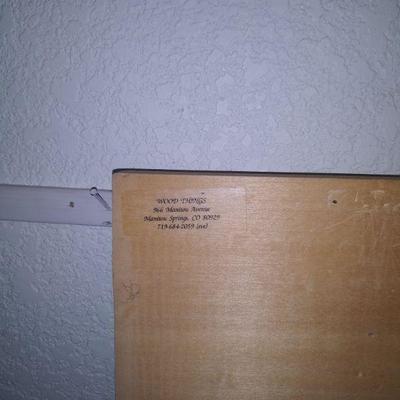 Wood Wall Art "Saloon"