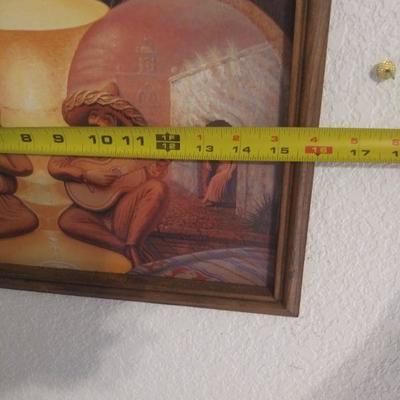 Optical Illusion Framed Art