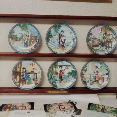 Set of 5 Imperial Jingdezhen Porcelain Plates