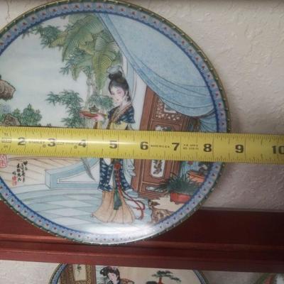 Set of 5 Imperial Jingdezhen Porcelain Plates