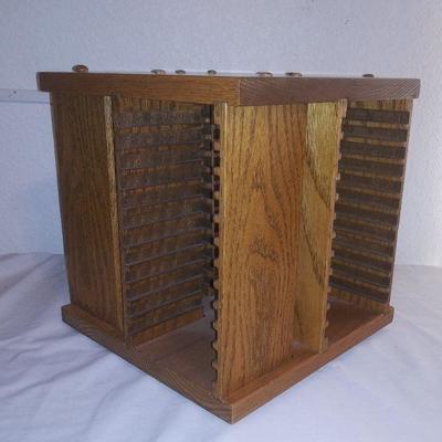 Rotating DVD/CD Storage