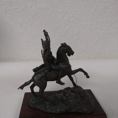 Fredrick Remington Bronze Sculpture "The Scalp"