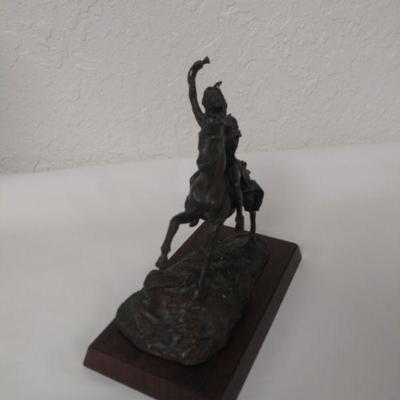 Fredrick Remington Bronze Sculpture "The Scalp"