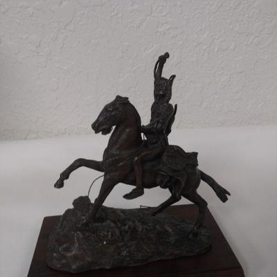 Fredrick Remington Bronze Sculpture "The Scalp"