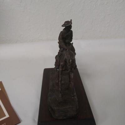 Fredrick Remington Bronze Sculpture "The Cowboy"