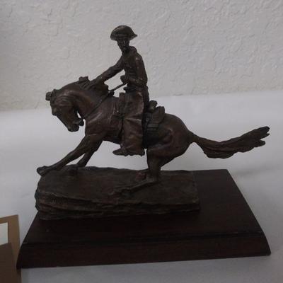 Fredrick Remington Bronze Sculpture "The Cowboy"