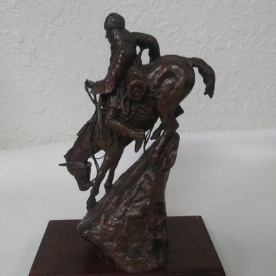 Fredrick Remington Bronze Sculpture "The Mountain Man"