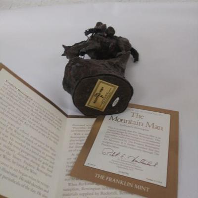 Fredrick Remington Bronze Sculpture "The Mountain Man"