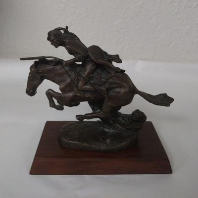 Fredrick Remington Bronze Sculpture "The Cheyenne"