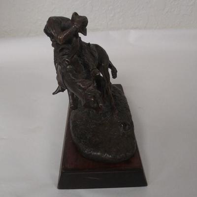 Fredrick Remington Bronze Sculpture "The Rattlesnake"