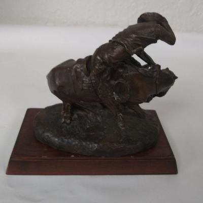 Fredrick Remington Bronze Sculpture "The Rattlesnake"