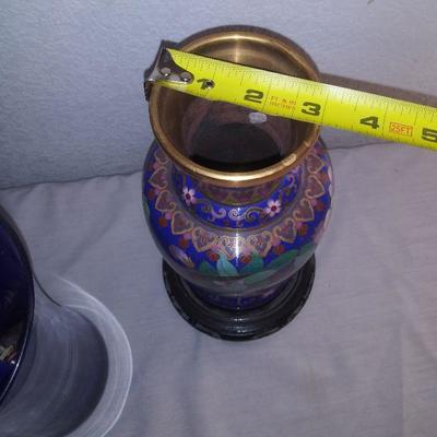 3 Piece Collectible Vases