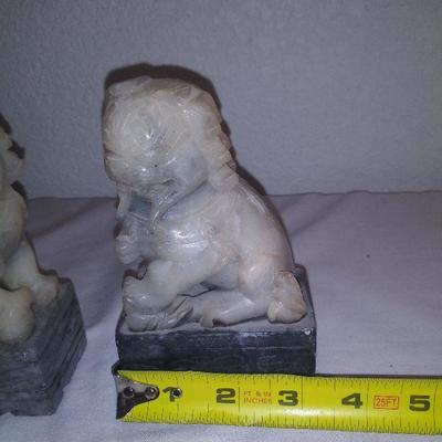 Pair Chinese Foo Dog Bookends