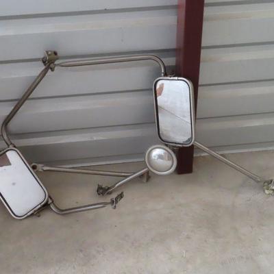 2 Vintage Truck mirrors 