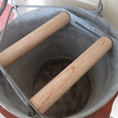 Vintage Mop Bucket