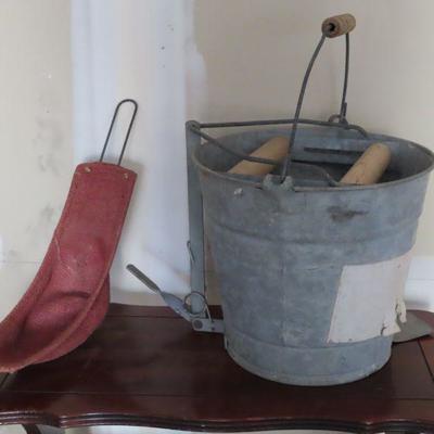 Vintage Mop Bucket