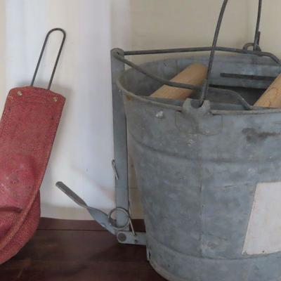 Vintage Mop Bucket