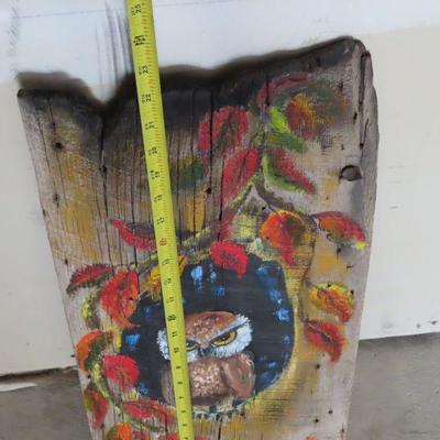 Owl Wooden decor