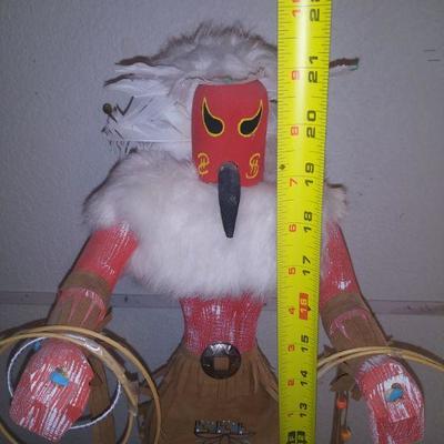 Native Indian Dancing Kachina 