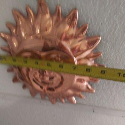 Hanging Copper Sun
