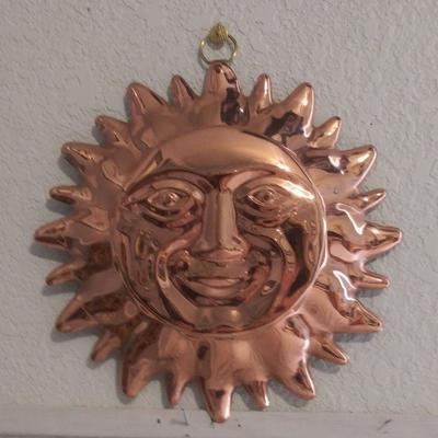 Hanging Copper Sun