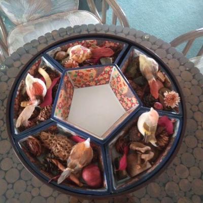 Vintage Japanese Lazy Susan/Sushi Tray
