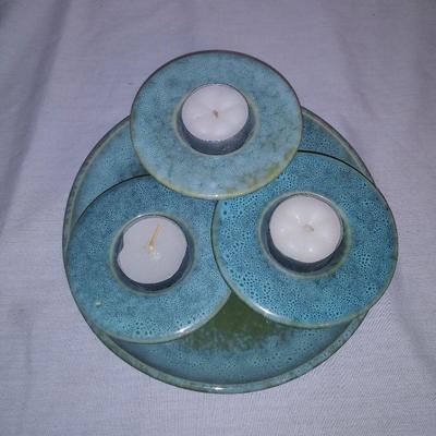 Zen Stone Candle Garden