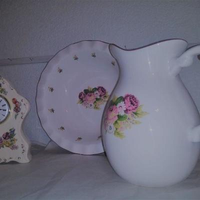 Three Piece Ceramic/Porcelain 