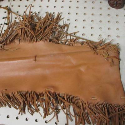Lot 8 - Native American Items  - Wagon - Canoe