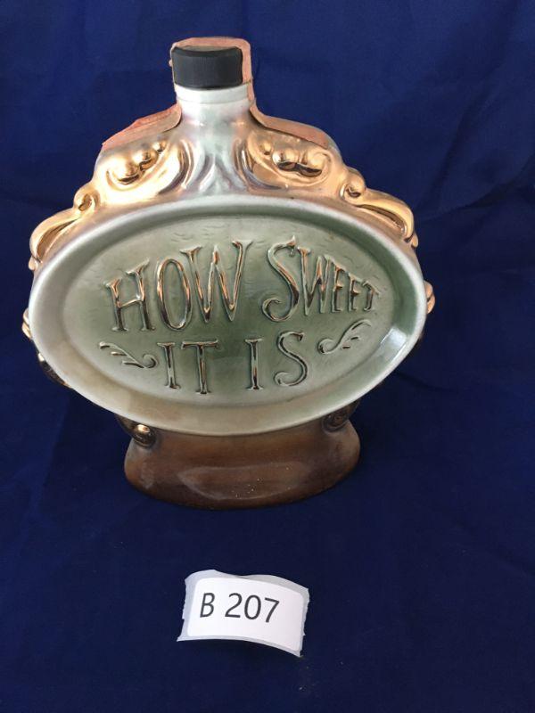 1/3 Jim Beam "Are You a Turtle" Decanter (B207)