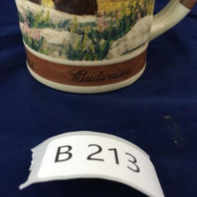 Budweiser Field and Stream Bear Collectable Cup (B213)
