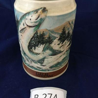Budweiser Field and Stream Fish Collectable Cup (B274)