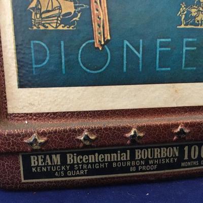 Jim Beam The Saturday Evening Post Pioneer Decanter (B277)